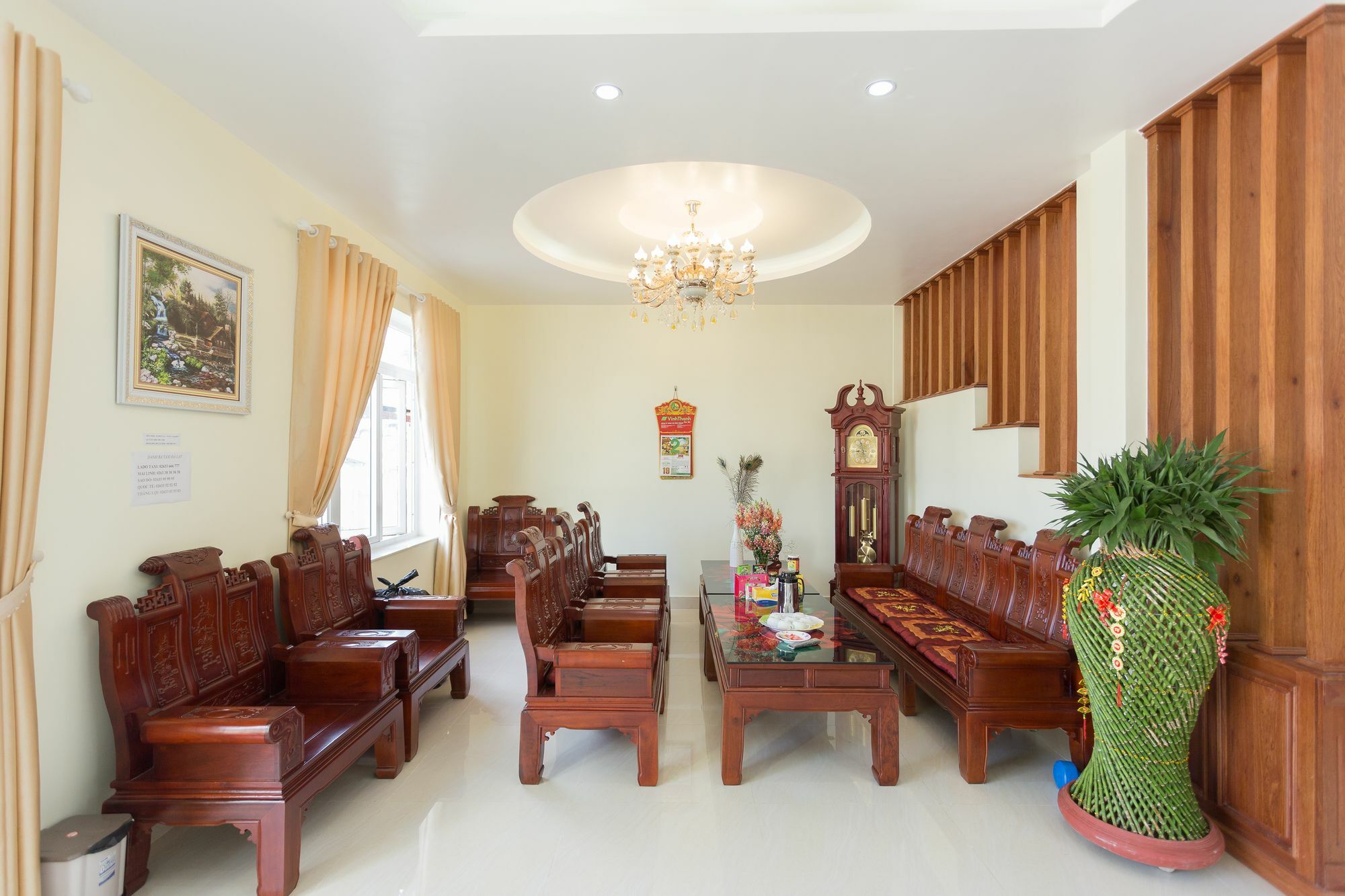 Biet Thu Du Lich Atiso Apartment Da Lat Exterior photo